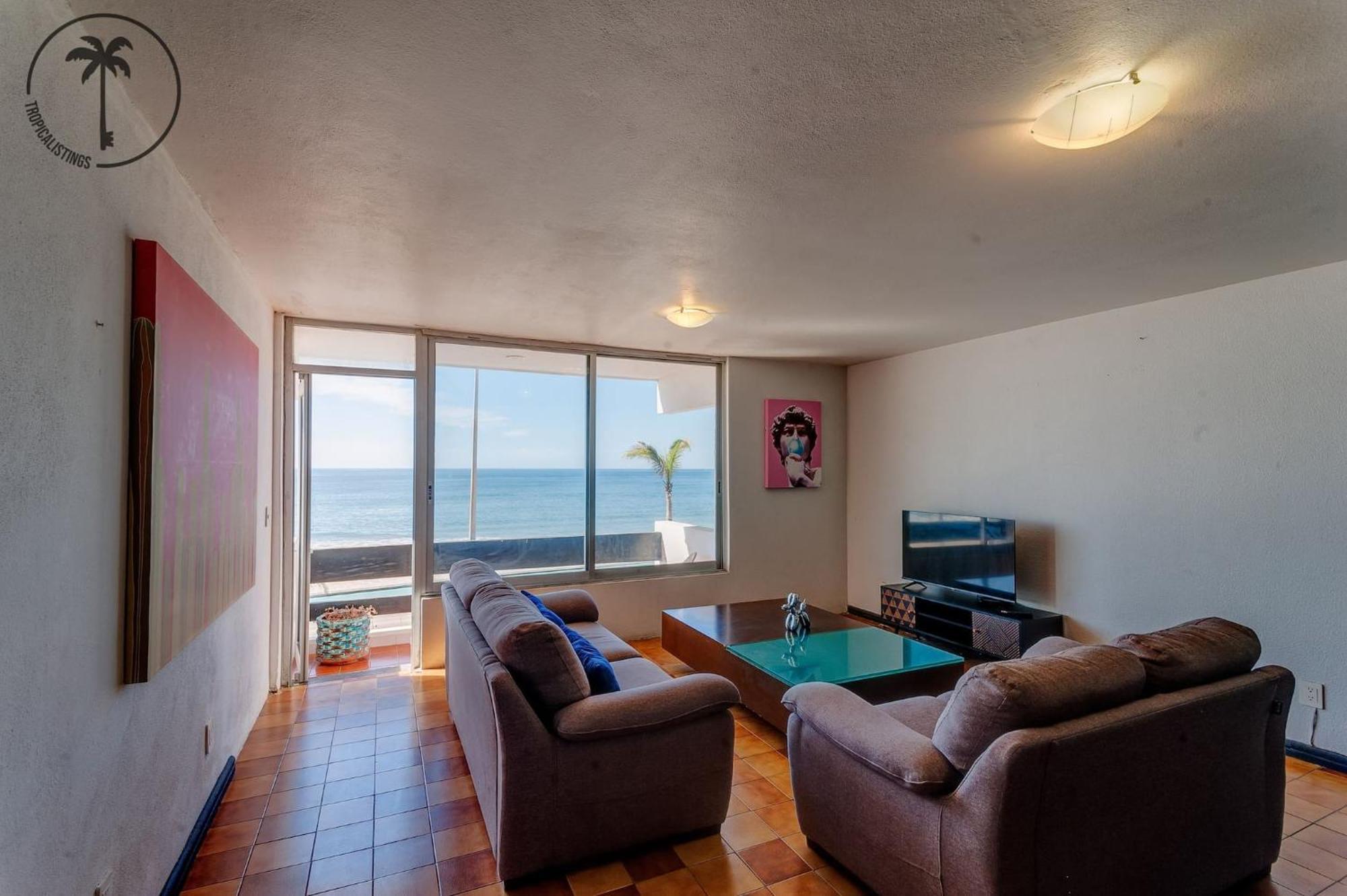 2 Bdr Apartment With Ocean View In Avenida Del Mar 马萨特兰 外观 照片