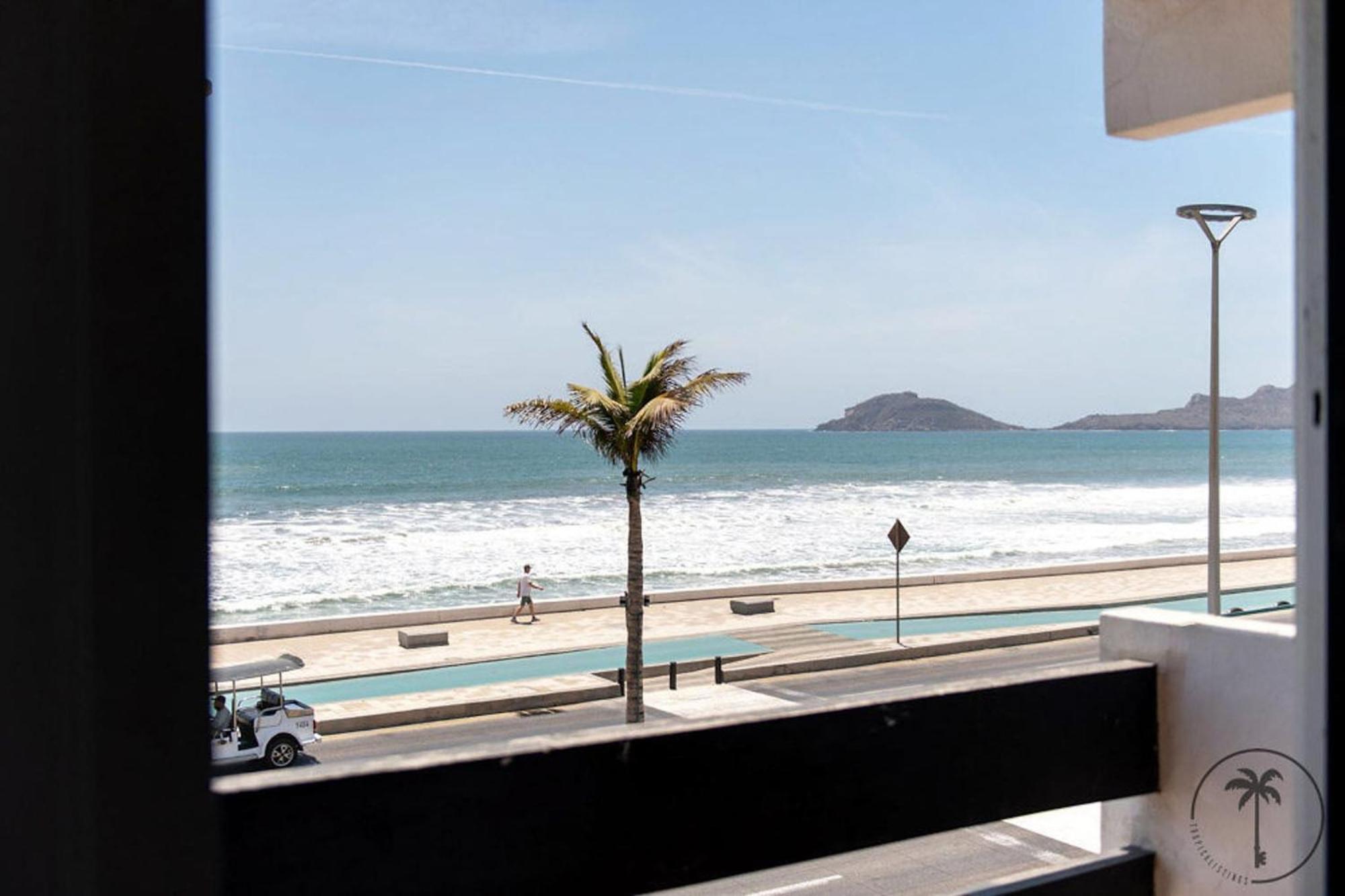 2 Bdr Apartment With Ocean View In Avenida Del Mar 马萨特兰 外观 照片