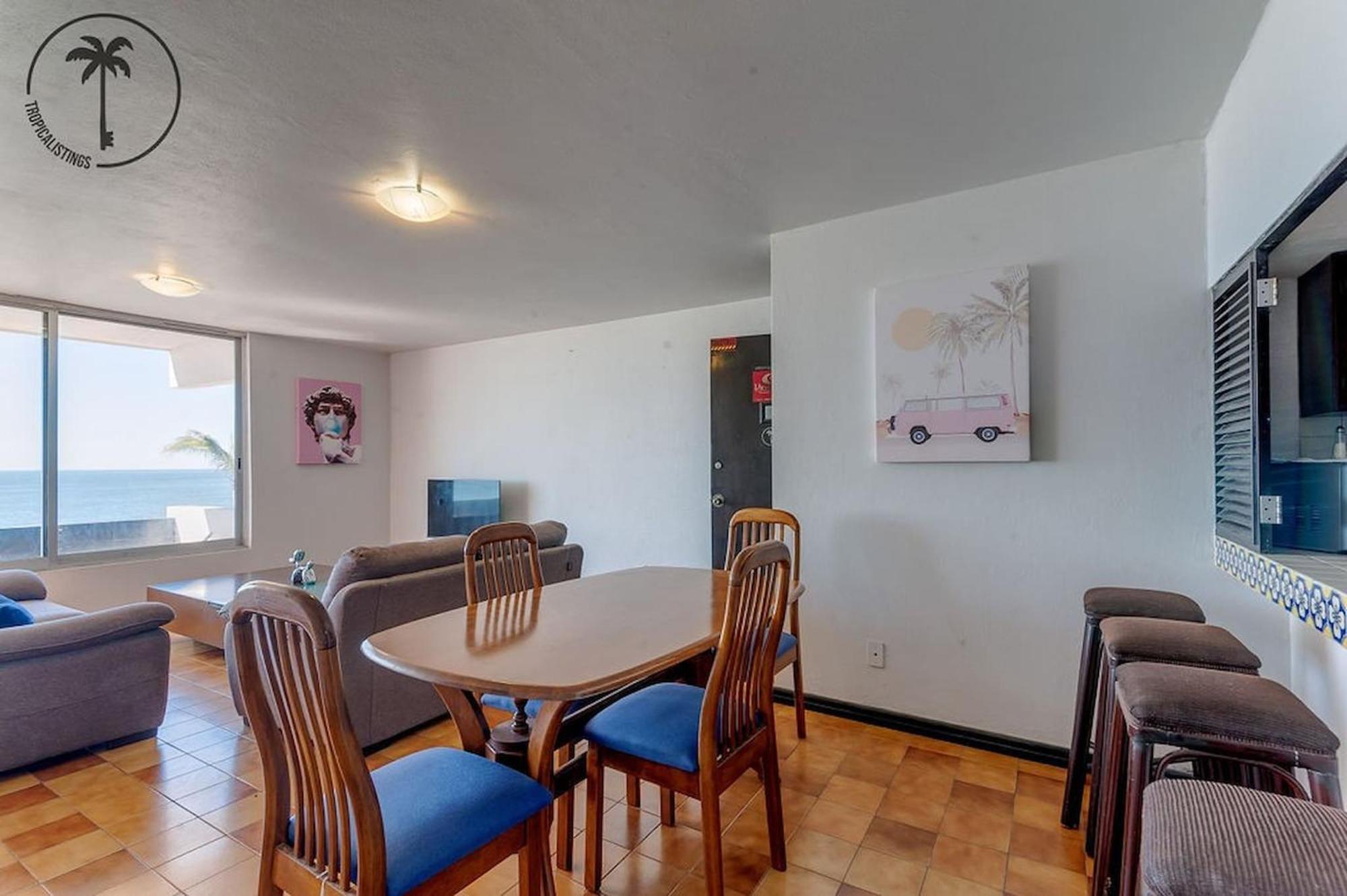 2 Bdr Apartment With Ocean View In Avenida Del Mar 马萨特兰 外观 照片